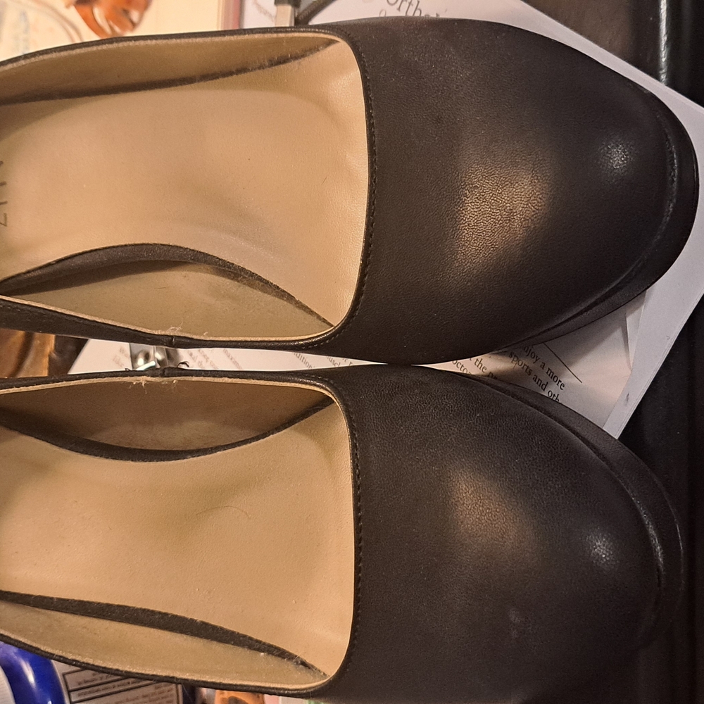 Naturalizer Black Platform Shoes Versatile Comfort